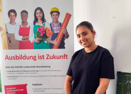 Von Pakistan nach Oranienburg – Bibis Weg in die Ausbildung